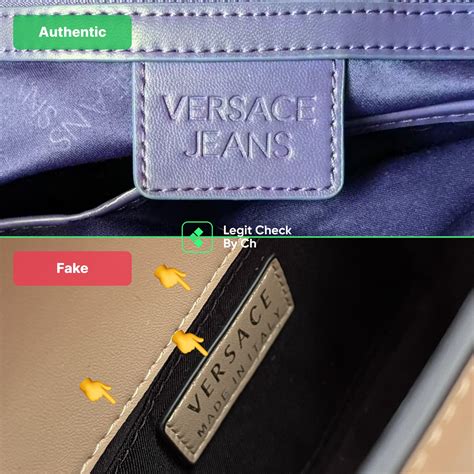 versace fälschung erkennen|versace bag authentication.